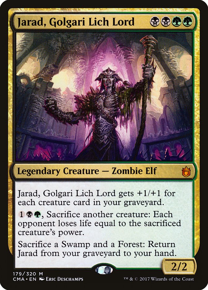 Jarad, Golgari Lich Lord [Commander Anthology] | Gear Gaming Bentonville