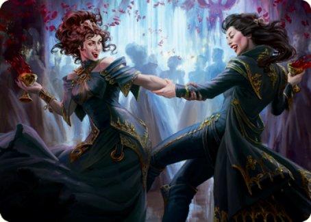 Falkenrath Celebrants 1 Art Card [Innistrad: Crimson Vow Art Series] | Gear Gaming Bentonville