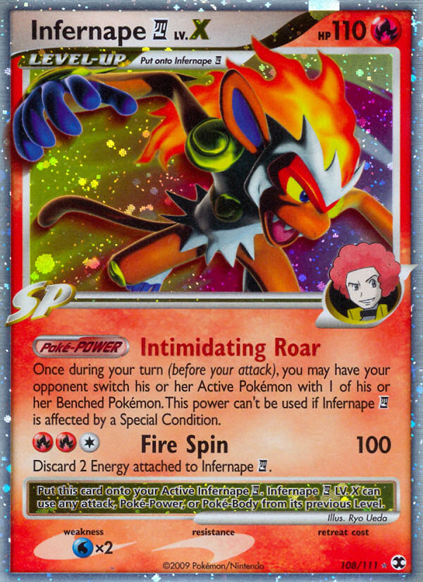 Infernape LV.X (108/111) [Platinum: Rising Rivals] | Gear Gaming Bentonville