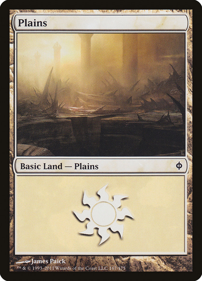 Plains (167) [New Phyrexia] | Gear Gaming Bentonville