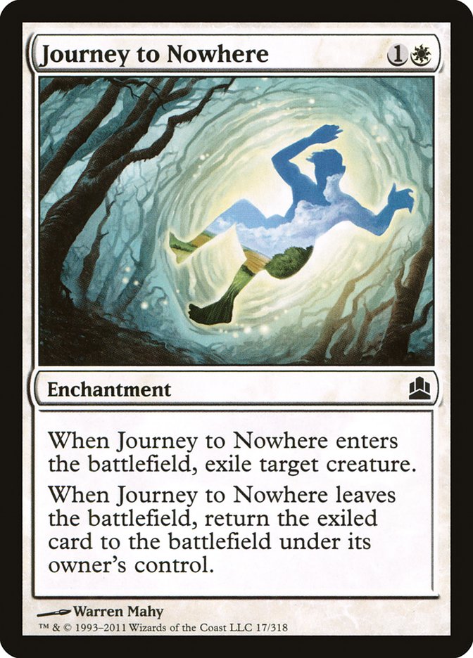 Journey to Nowhere [Commander 2011] | Gear Gaming Bentonville