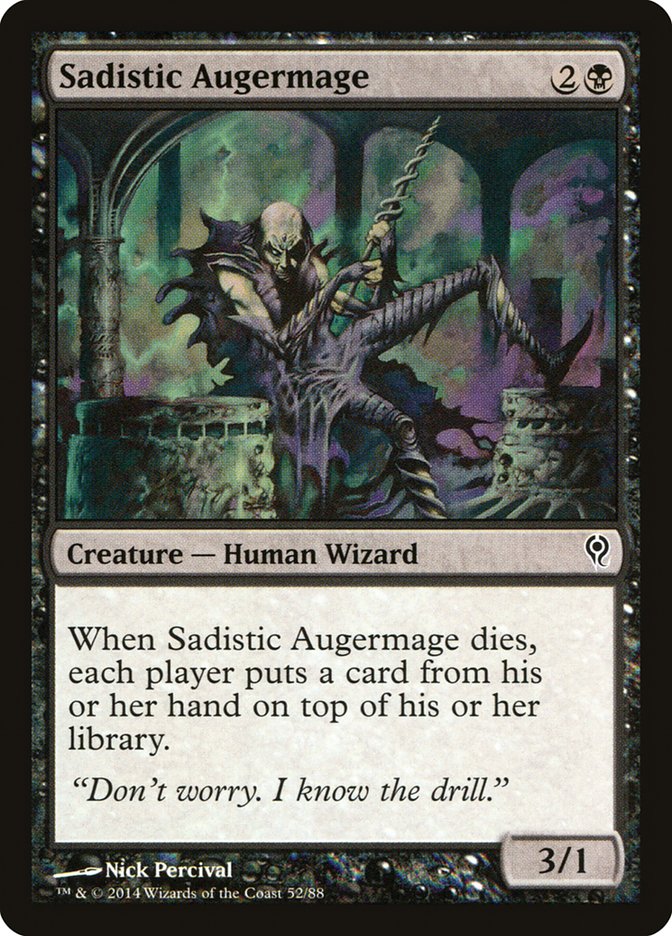 Sadistic Augermage [Duel Decks: Jace vs. Vraska] | Gear Gaming Bentonville