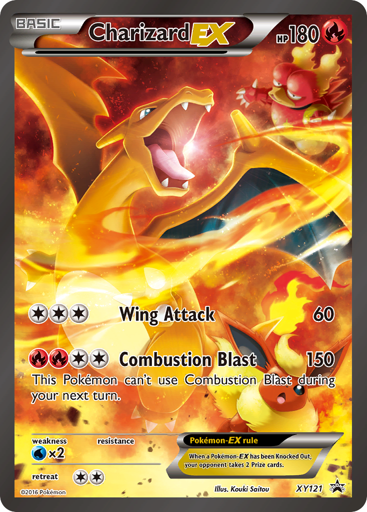 Charizard EX (XY121) [XY: Black Star Promos] | Gear Gaming Bentonville