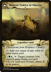 Hadana's Climb // Winged Temple of Orazca [Rivals of Ixalan Prerelease Promos] | Gear Gaming Bentonville