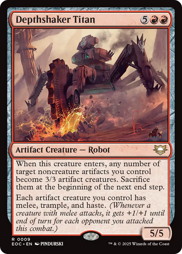 Depthshaker Titan [Edge of Eternities Commander] | Gear Gaming Bentonville