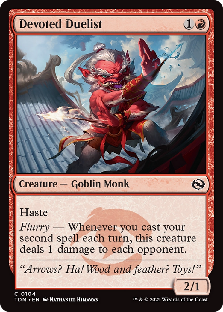 Devoted Duelist [Tarkir: Dragonstorm] | Gear Gaming Bentonville