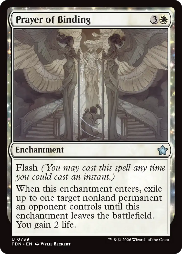 Prayer of Binding (0739) [Foundations] | Gear Gaming Bentonville
