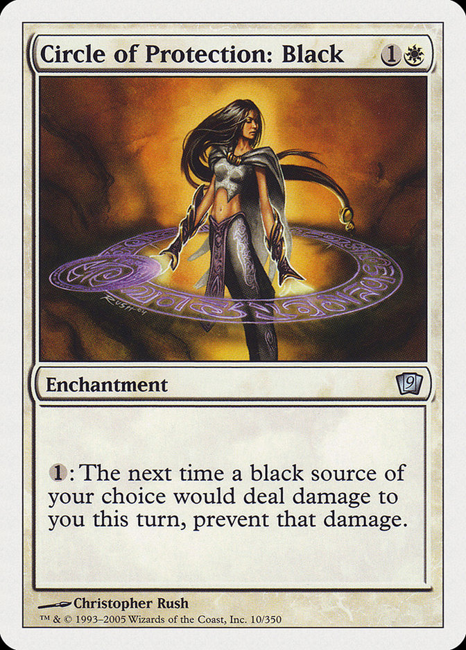 Circle of Protection: Black [Ninth Edition] | Gear Gaming Bentonville