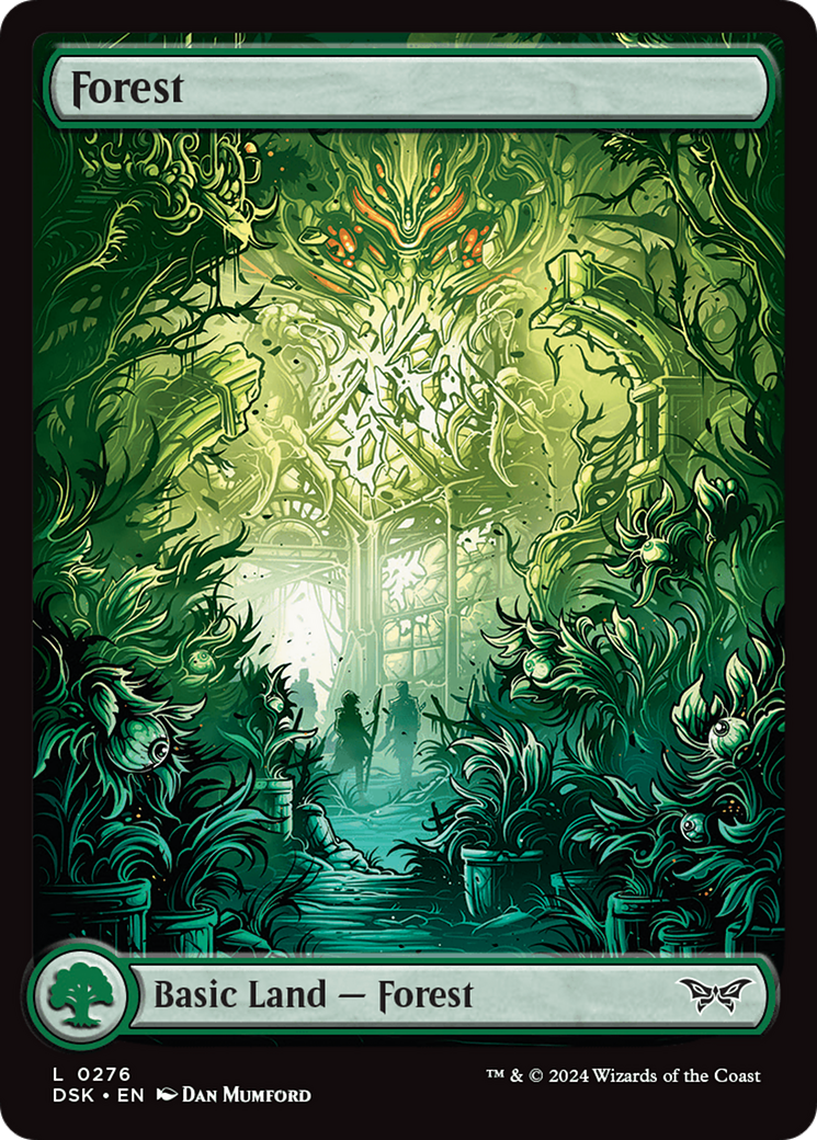 Forest (276) - Full Art [Duskmourn: House of Horror] | Gear Gaming Bentonville