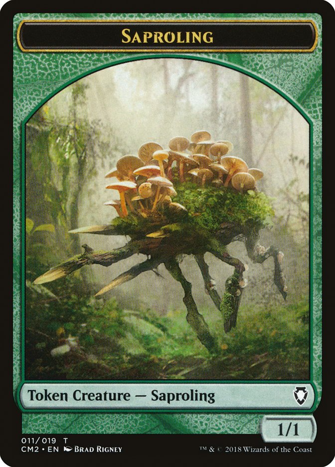 Saproling Token [Commander Anthology Volume II Tokens] | Gear Gaming Bentonville