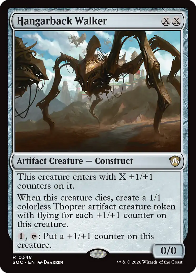 Hangarback Walker [Secrets of Strixhaven Commander] | Gear Gaming Bentonville