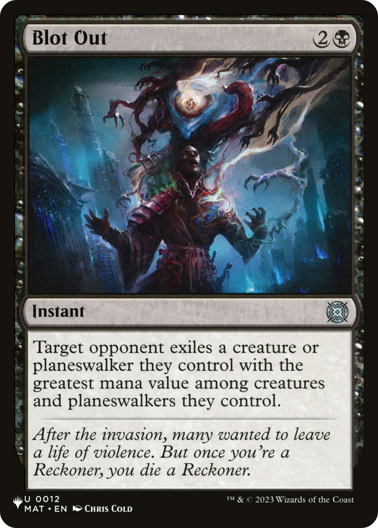 Blot Out [The List] | Gear Gaming Bentonville