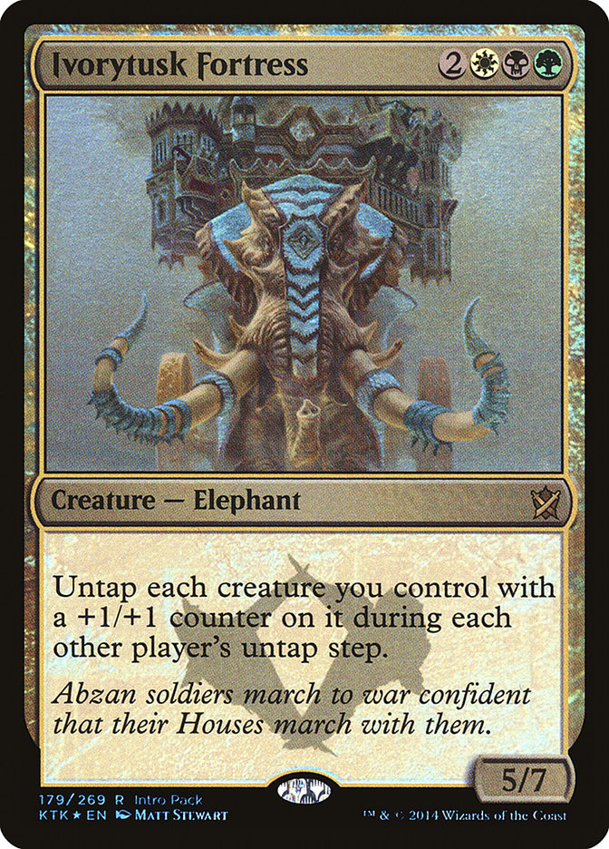 Ivorytusk Fortress (Intro Pack) [Khans of Tarkir Promos] | Gear Gaming Bentonville