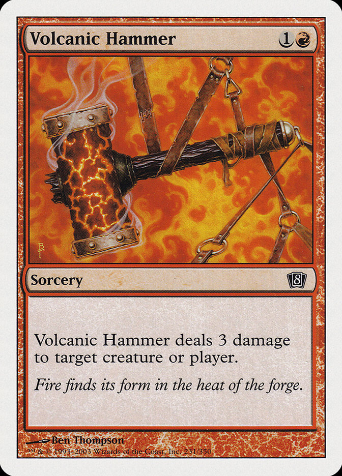 Volcanic Hammer [Eighth Edition] | Gear Gaming Bentonville