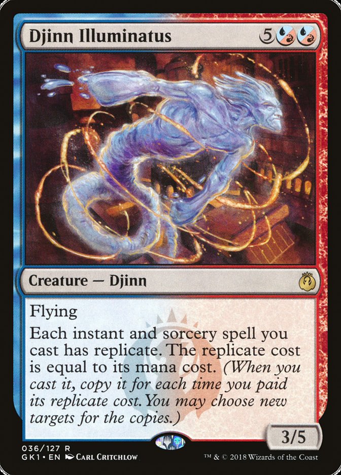 Djinn Illuminatus [Guilds of Ravnica Guild Kit] | Gear Gaming Bentonville