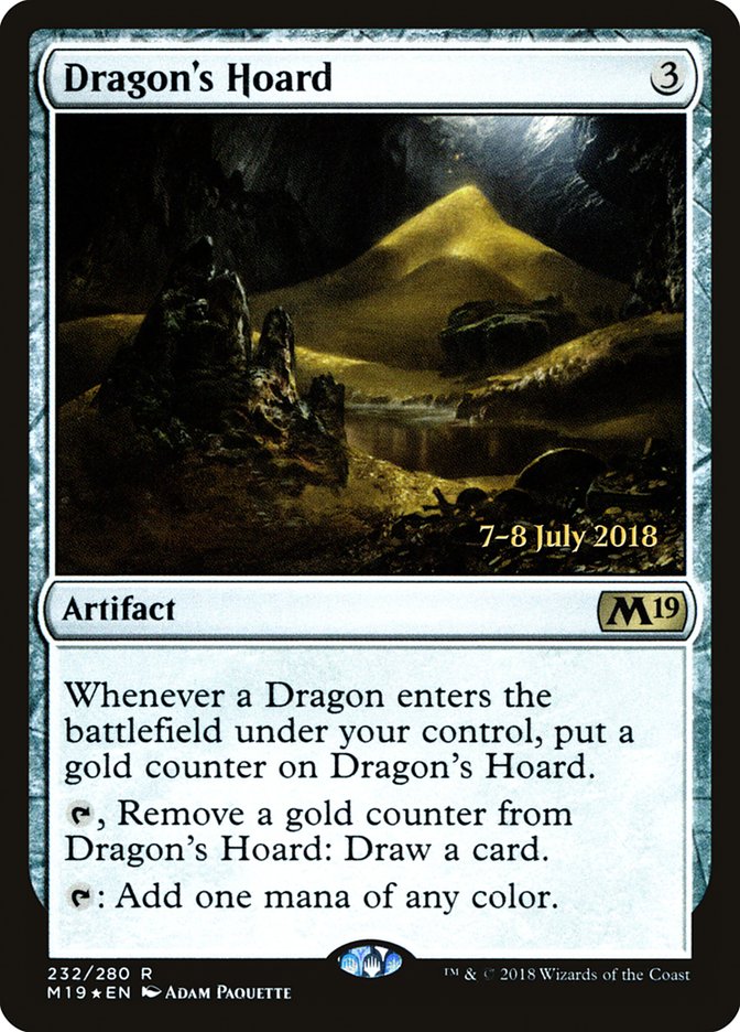 Dragon's Hoard [Core Set 2019 Prerelease Promos] | Gear Gaming Bentonville