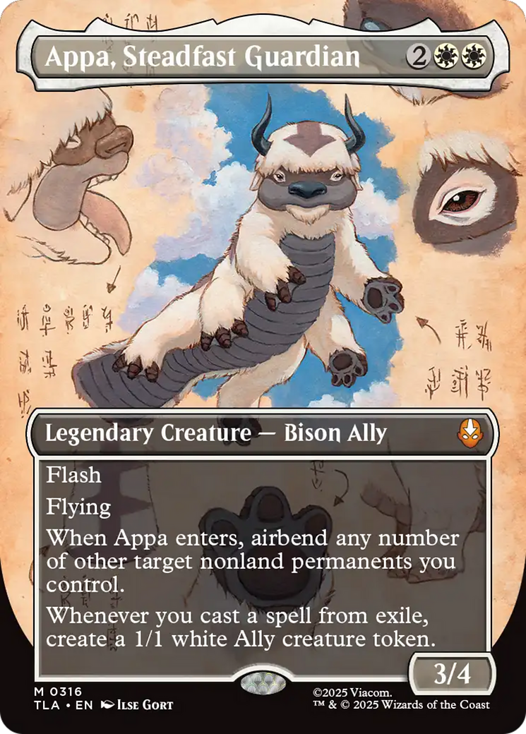 Appa, Steadfast Guardian (Borderless) [Avatar: The Last Airbender] | Gear Gaming Bentonville