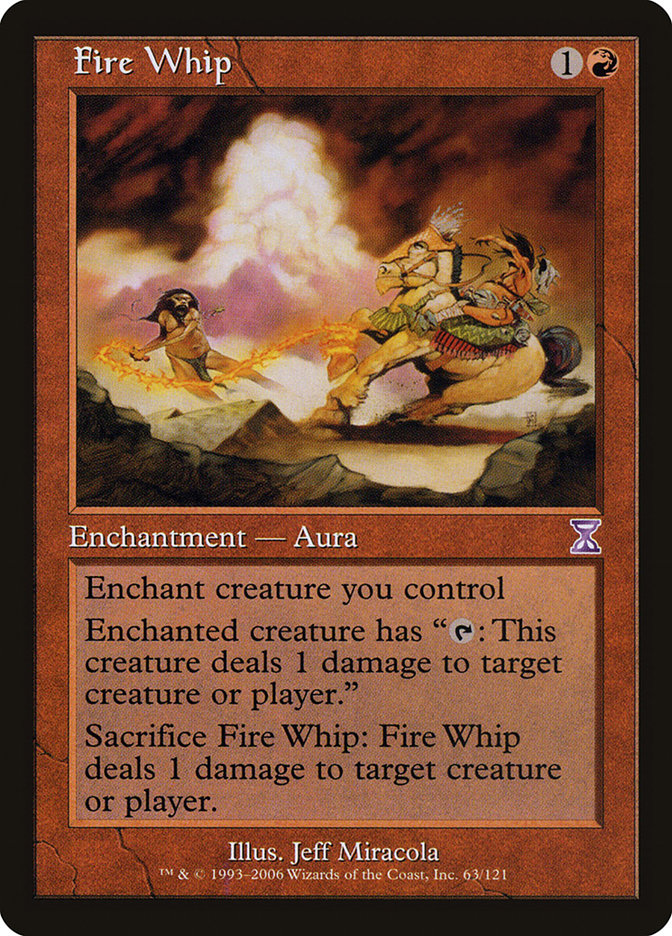 Fire Whip [Time Spiral Timeshifted] | Gear Gaming Bentonville