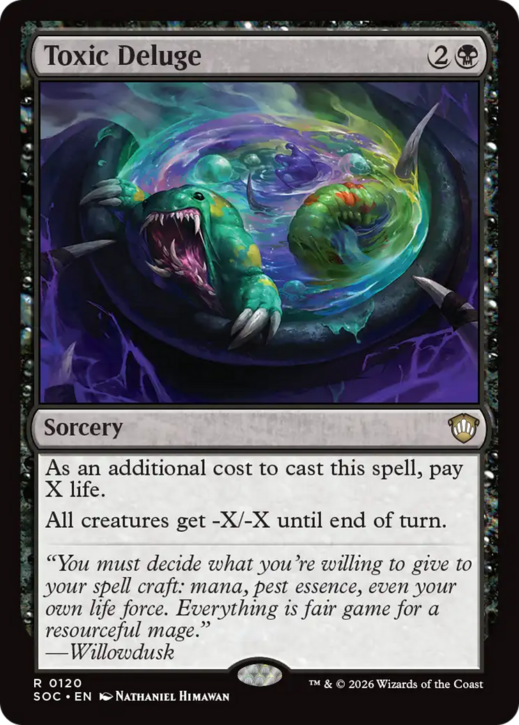Toxic Deluge [Secrets of Strixhaven Commander] | Gear Gaming Bentonville