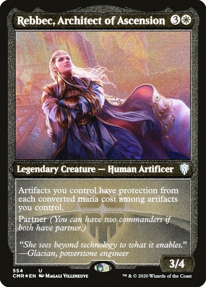 Rebbec, Architect of Ascension (Etched) [Commander Legends] | Gear Gaming Bentonville