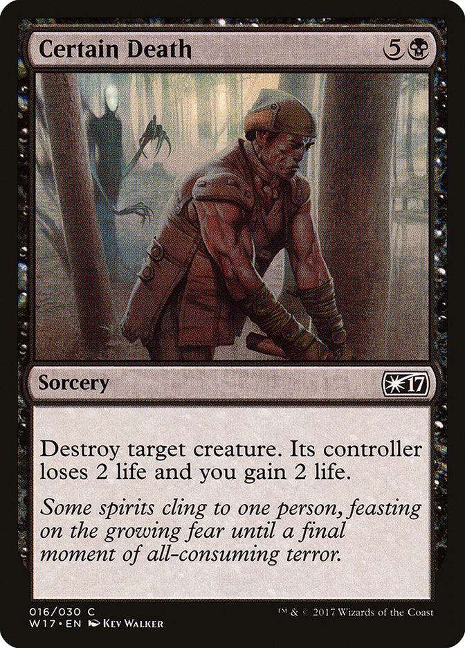 Certain Death [Welcome Deck 2017] | Gear Gaming Bentonville