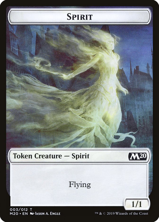 Spirit Token [Core Set 2020 Tokens] | Gear Gaming Bentonville