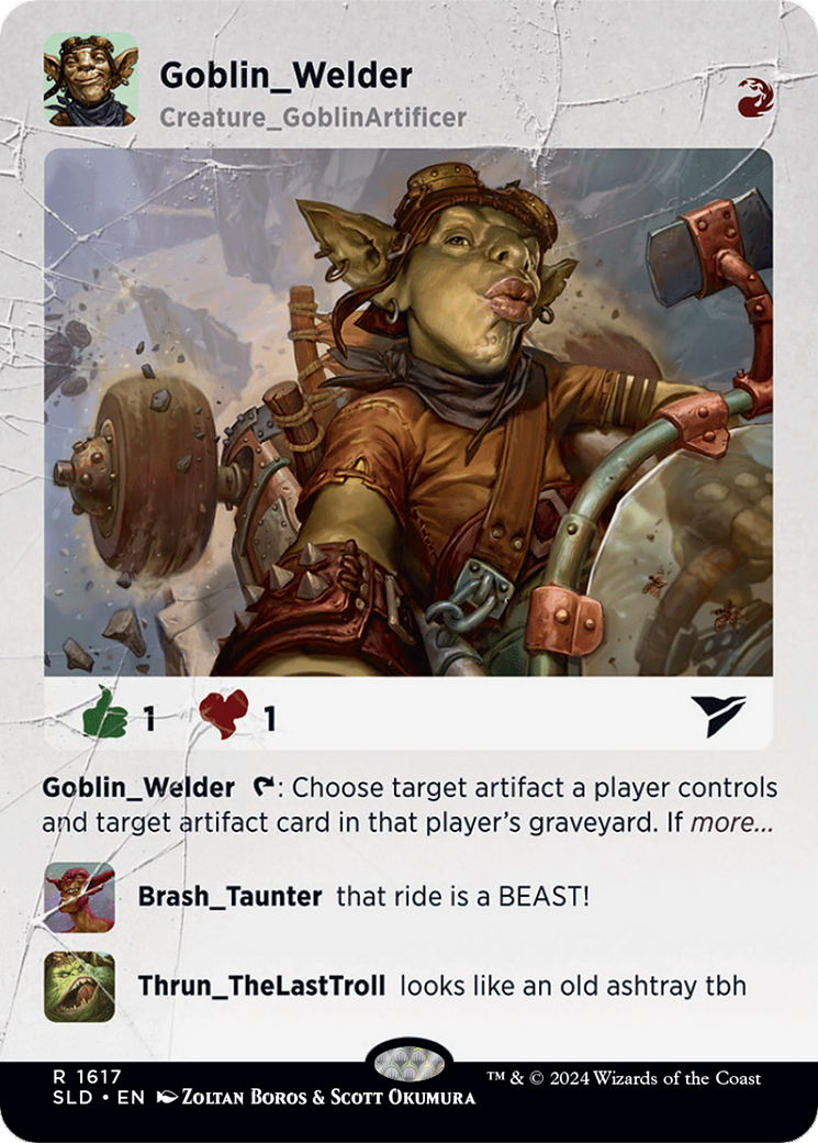 Goblin Welder [Secret Lair Drop Series] | Gear Gaming Bentonville