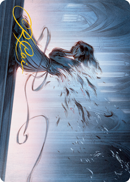 Fading Hope Art Card (Gold-Stamped Signature) [Innistrad: Midnight Hunt Art Series] | Gear Gaming Bentonville