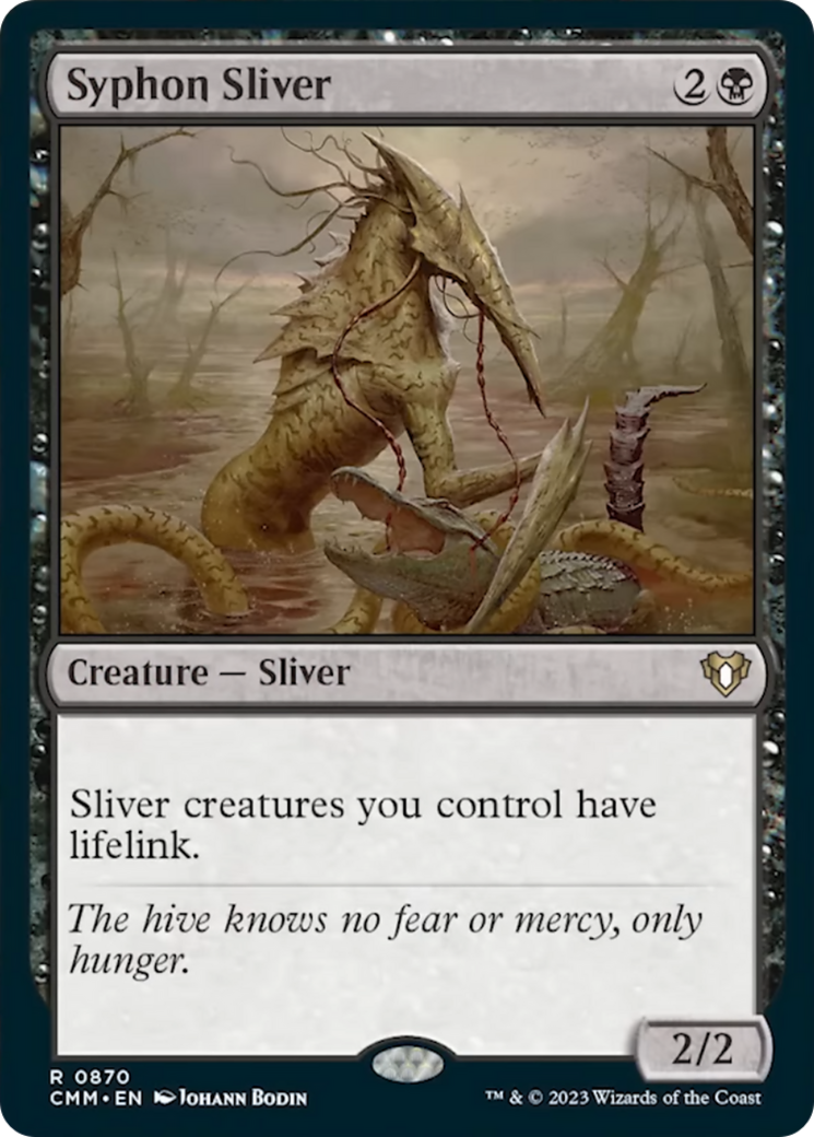 Syphon Sliver [Commander Masters] | Gear Gaming Bentonville