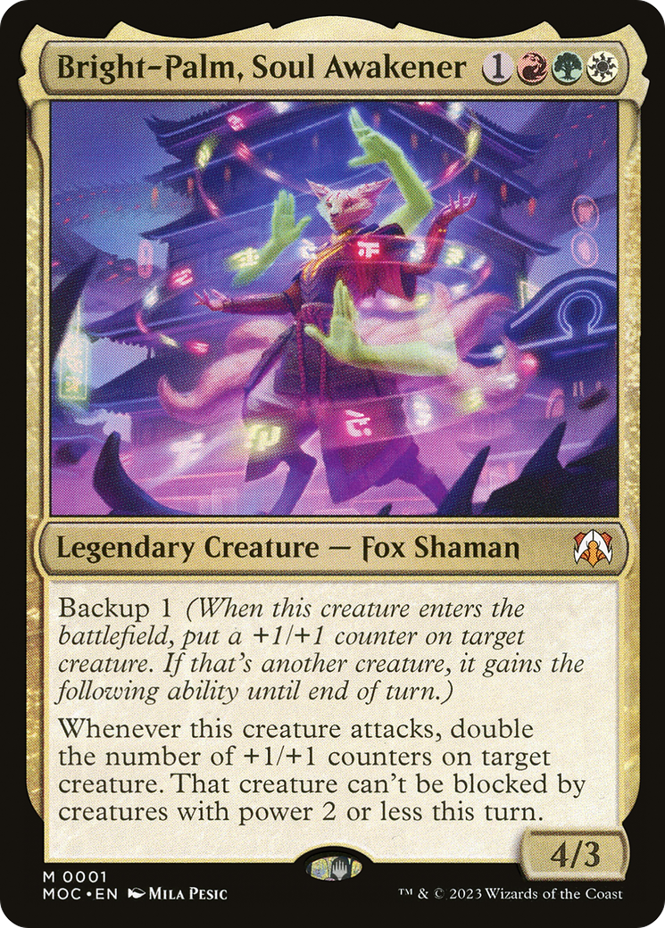 Bright-Palm, Soul Awakener [March of the Machine Commander] | Gear Gaming Bentonville