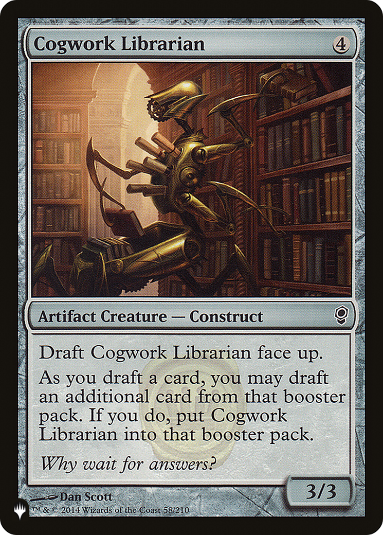 Cogwork Librarian [The List Reprints] | Gear Gaming Bentonville