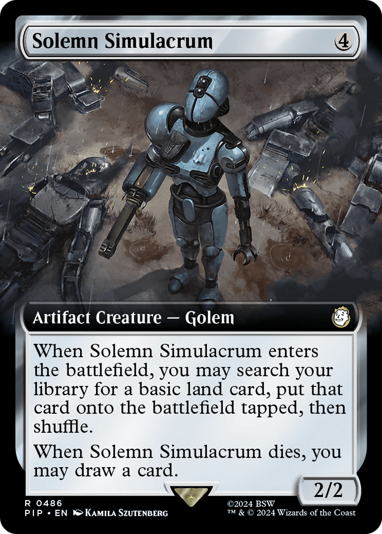 Solemn Simulacrum (Extended Art) [Fallout] | Gear Gaming Bentonville