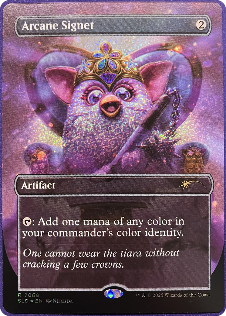 Arcane Signet (7068) (Confetti Foil) [Secret Lair Drop Series] | Gear Gaming Bentonville