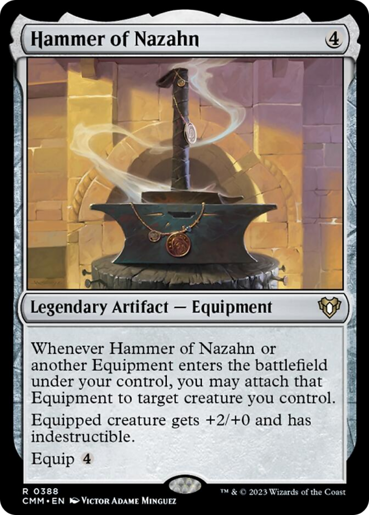 Hammer of Nazahn [Commander Masters] | Gear Gaming Bentonville