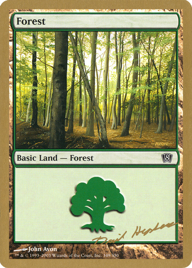 Forest (dh349) (Dave Humpherys) [World Championship Decks 2003] | Gear Gaming Bentonville