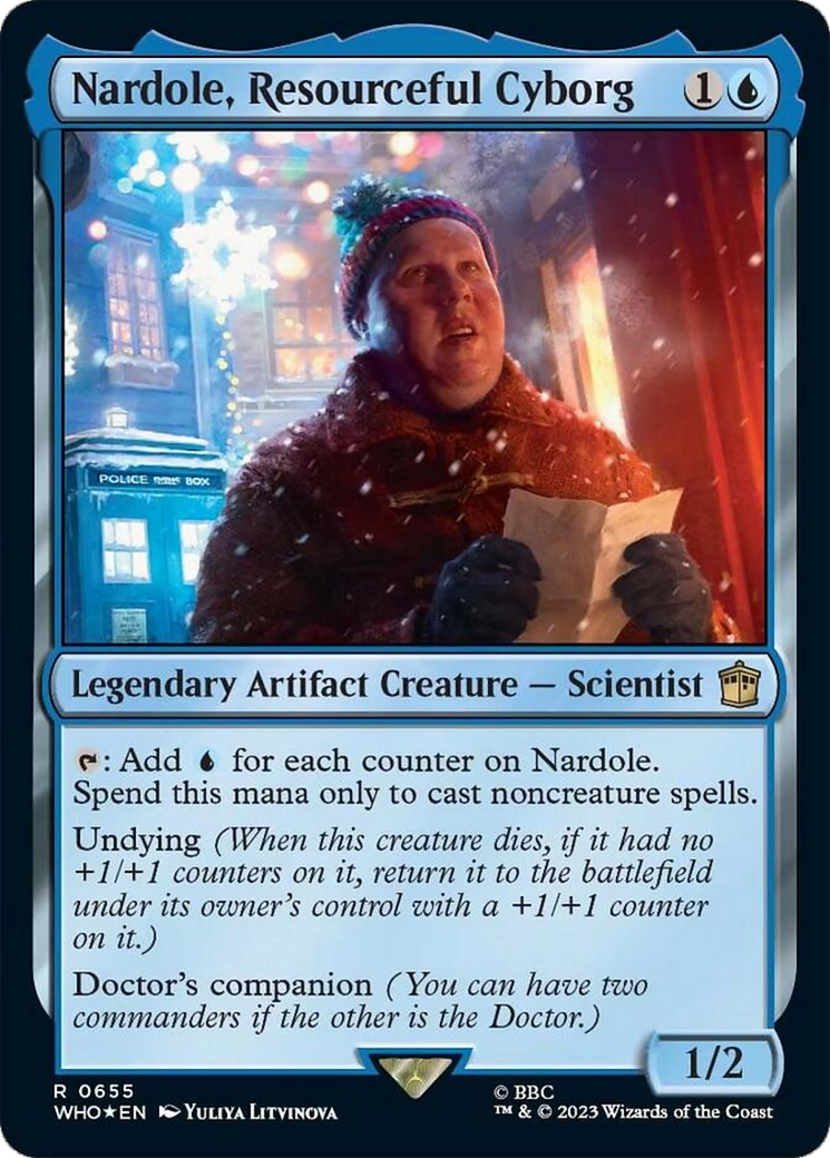 Nardole, Resourceful Cyborg (Surge Foil) [Doctor Who] | Gear Gaming Bentonville