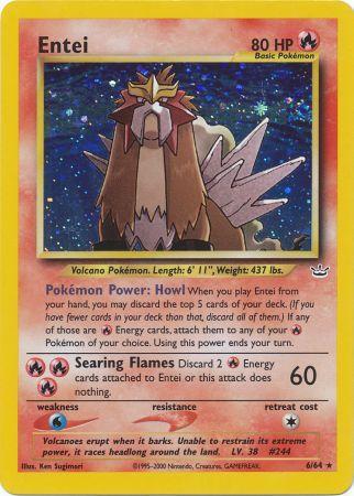 Entei (6/64) [Neo Revelation Unlimited] | Gear Gaming Bentonville