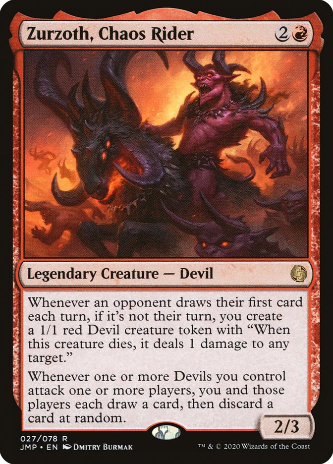 Zurzoth, Chaos Rider [Jumpstart] | Gear Gaming Bentonville