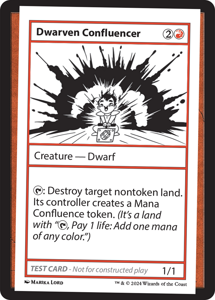 Dwarven Confluencer [Mystery Booster 2 Playtest Cards] | Gear Gaming Bentonville