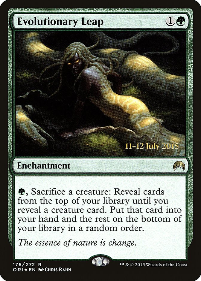 Evolutionary Leap [Magic Origins Prerelease Promos] | Gear Gaming Bentonville