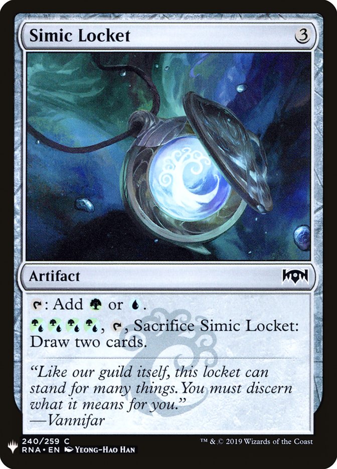 Simic Locket [Mystery Booster] | Gear Gaming Bentonville