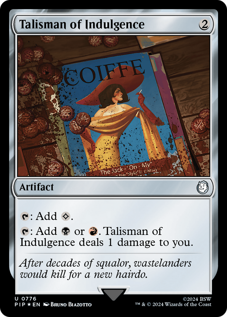 Talisman of Indulgence (Surge Foil) [Fallout] | Gear Gaming Bentonville