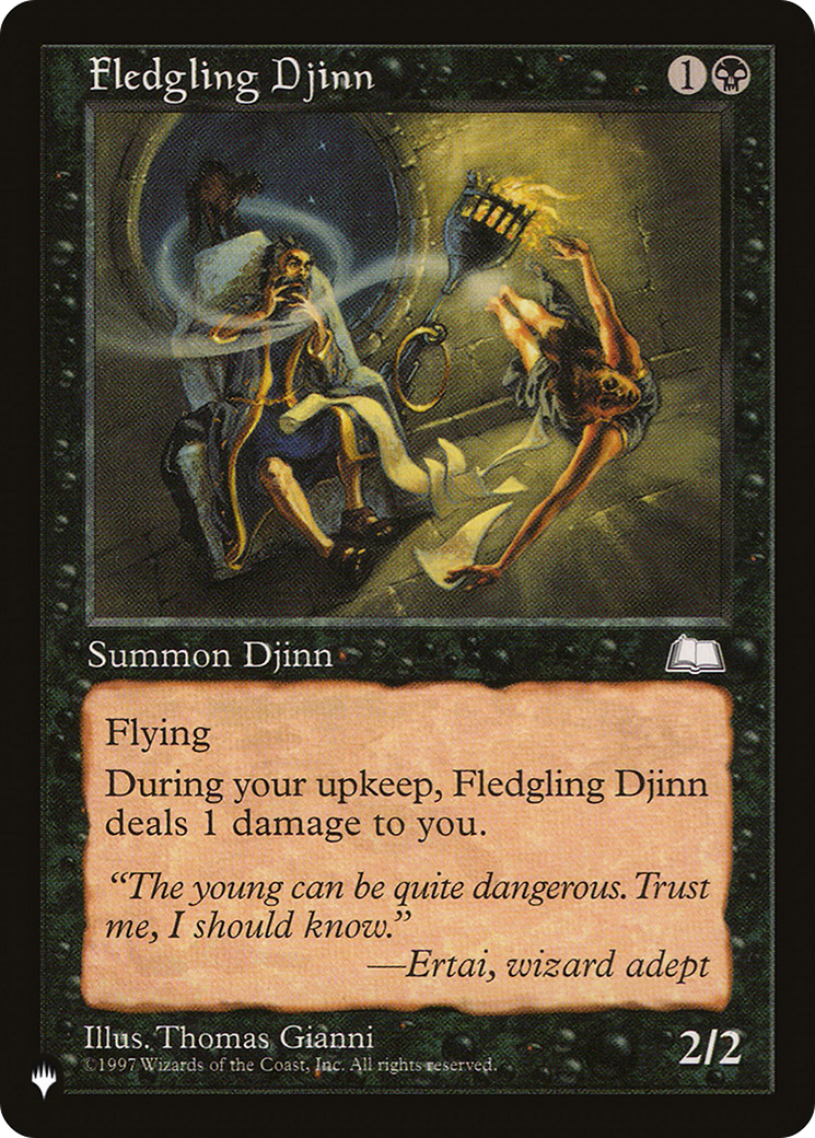 Fledgling Djinn [The List Reprints] | Gear Gaming Bentonville