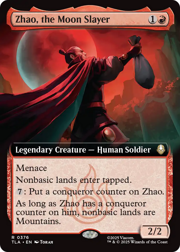 Zhao, the Moon Slayer (Extended Art) [Avatar: The Last Airbender] | Gear Gaming Bentonville
