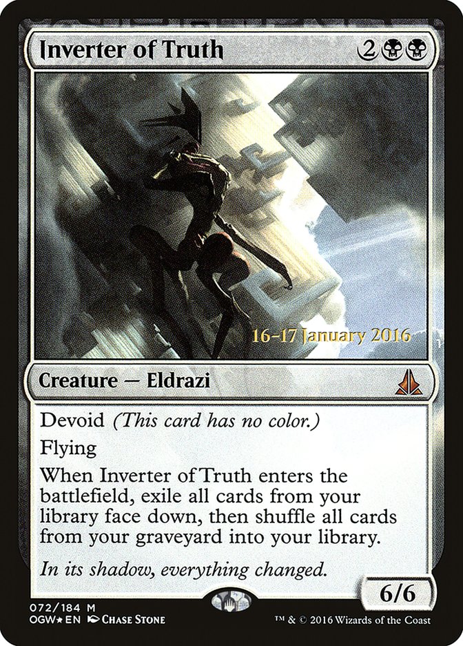 Inverter of Truth [Oath of the Gatewatch Prerelease Promos] | Gear Gaming Bentonville