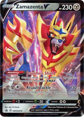 Zamazenta V (SWSH019) [Sword & Shield: Black Star Promos] | Gear Gaming Bentonville