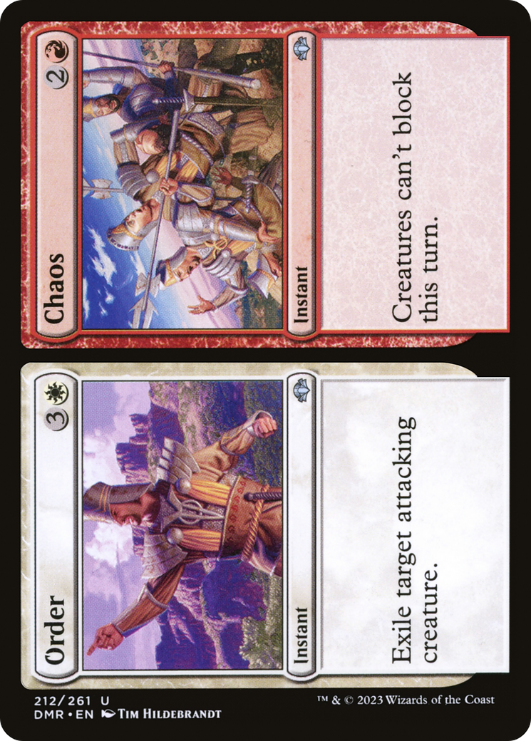 Order // Chaos [Dominaria Remastered] | Gear Gaming Bentonville