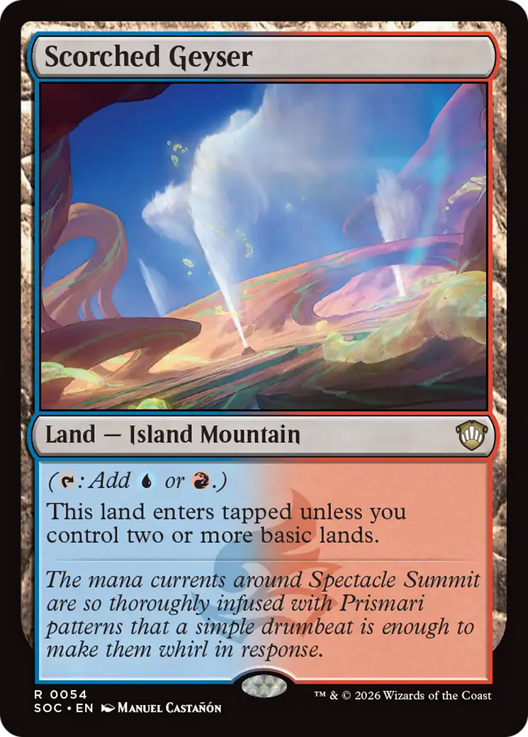Scorched Geyser [Secrets of Strixhaven Commander] | Gear Gaming Bentonville