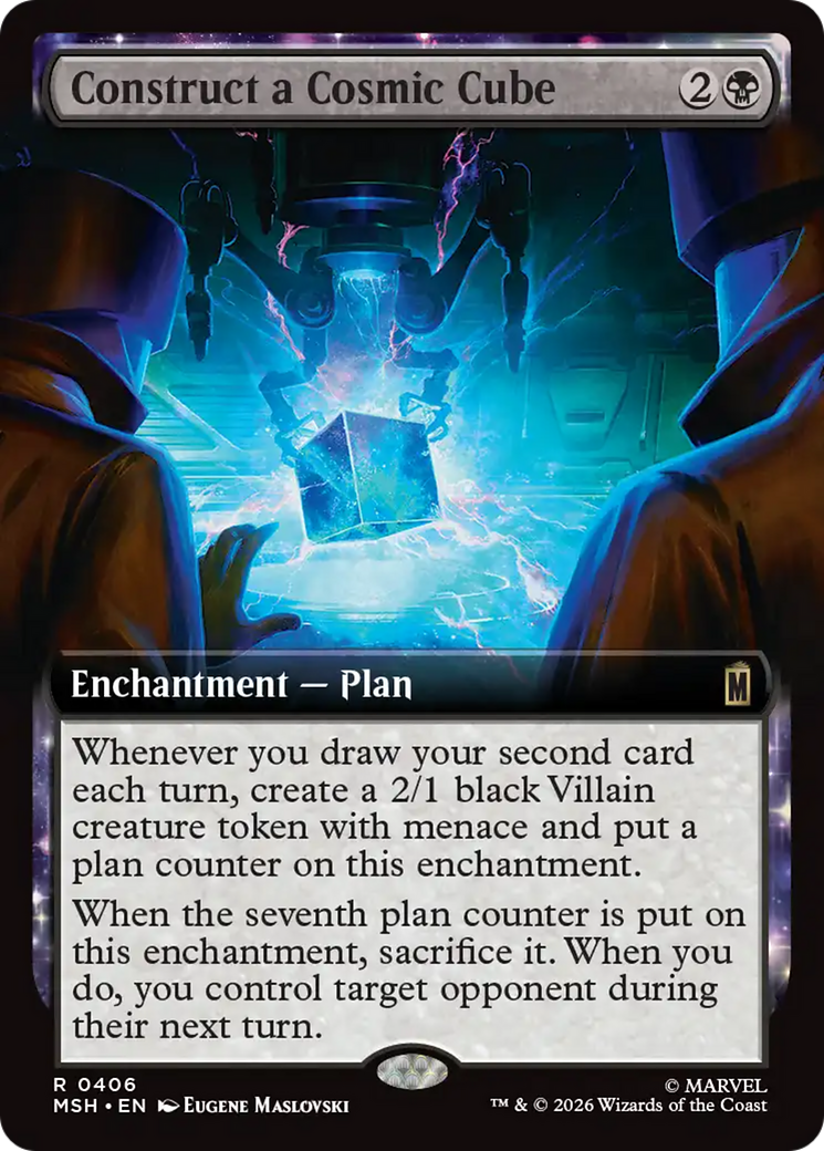 Construct a Cosmic Cube (Extended Art) [Marvel Super Heroes] | Gear Gaming Bentonville