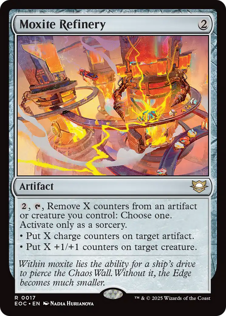 Moxite Refinery [Edge of Eternities Commander] | Gear Gaming Bentonville